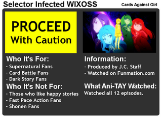 Illustration for article titled Ani-TAY: Selector Infected WIXOSS Review